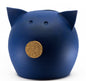 Handmade Ceramic Blackboard Piggy Bank - The Chalk Collection